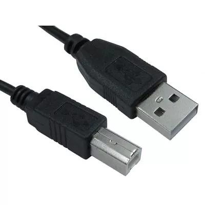 USB Printer Cable For Canon Pixma MP495 MP499 MP270 MP280 MX320 MX340 MP210 NEW • £3.99