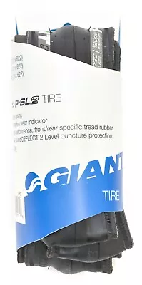 Giant P-SL2 Clincher Road Bike Tire 700 X 23c Deflect 2 Training Flat Guard  • $24.95