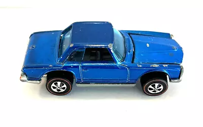 Hot Wheels 1969 Redline Blue Mercedes Benz 280SL Diecast Car Nice! (B202) RL7 • $49.99