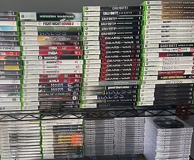 $14.99 • Buy 🎮A - L🎮Microsoft Xbox 360 Games Pick & Choose (Tested, Resurfaced & New Case)