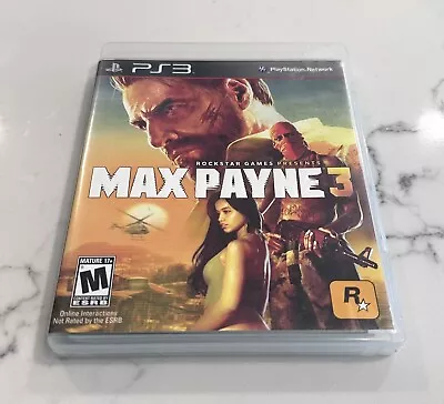 Max Payne 3 (Sony PlayStation 3 2012) • $17.99