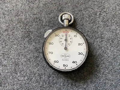 Swiss Made Vintage Meylan No. 208A Mechanical Wind Up Stopwatch • $59.95