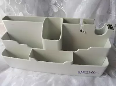 Excellent Condition Storage  Caddy For Gemini & Gemini Junior Tidy Colour Stone • £15