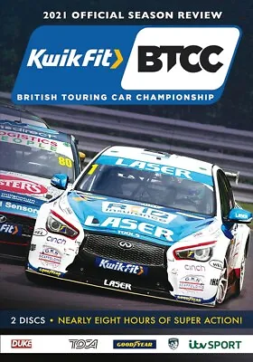 £15 • Buy  British Touring Car Championship 2021 - Official Review  DVD