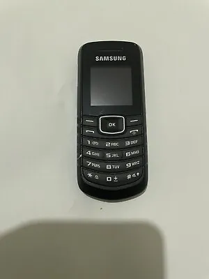 Samsung GT E1080i - Black (O2/Tesco) Mobile Phone • £12