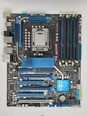 ASUS P6X58D Premium Motherboard LGA1366 Intel I7-930 6 GB Of RAM Fan Extras • $129.99