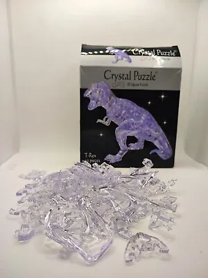 Crystal Puzzle - 3D T-Rex Dinosaur Jigsaw Puzzle - 49 Pieces • £4.99