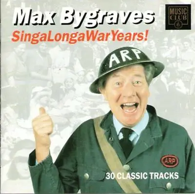 Max Bygraves - SingaLongaWarYears Max Bygraves CD Top-quality Free UK Shipping • £2.48