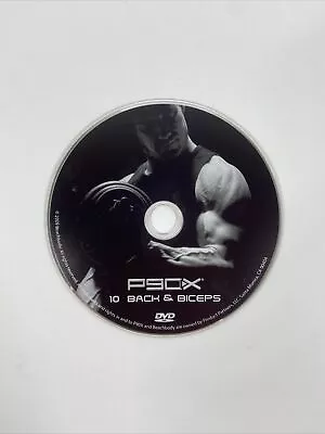P90X Back And Biceps Replacement Disc 10 DVD Extreme Home Fitness Workout • $4.99