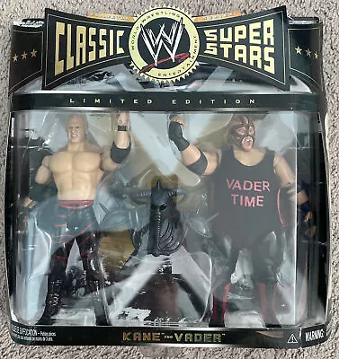 $200 • Buy Kane And Vader Limited Edition Two Pack WWE Classic Superstars JAKKS Pacific