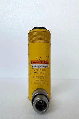 Enerpac Rc104 Hydraulic Cylinder 10ton 4inch Stroke 10.000psi 700bar Made In Usa • $457.23