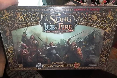 A Song Of Ice And Fire: Stark Vs Lannister Starter Box: Unopened • $21