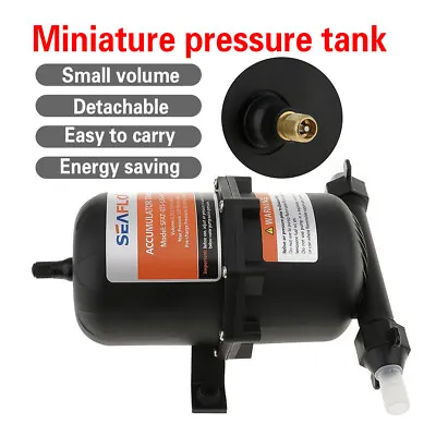 $46.46 • Buy SEAFLO 125psi Pressurized Accumulator Tank For Yacht RV Caravans RV Water System