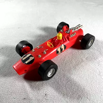 Vintage Aurora STP Indy Racecar Motor Speedways Red 11 Processed Plastic Car • $34.99
