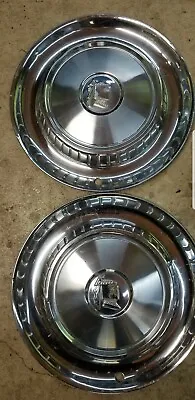 Original 1950 Dodge Lancer Vintage Knight Head Hub Caps 14 Inch   • $42