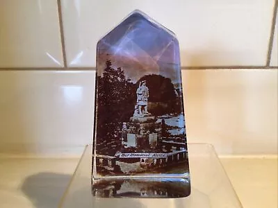 World War 1 Memorabilia - War Memorial  - Killin Perthshire - Glass Paperweight • £9.50