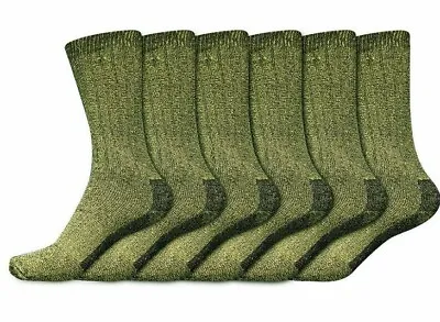 £7.39 • Buy 3 Pairs Army Military Patrol Merino Wool Sock Combat Commando Thermal Green 6-11