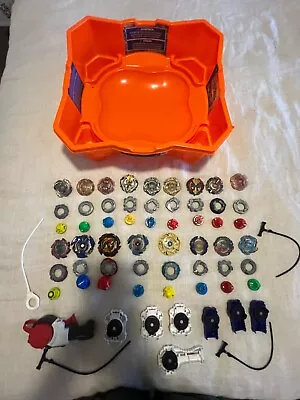 Used Beyblade Set With Stadium And Launchers • $50