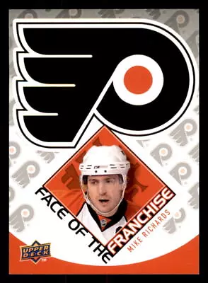 2009-10 Upper Deck Face Of The Franchise #FF9 Mike Richards Philadelphia Flyers • $1.59