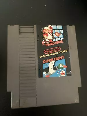 1988  Super Mario Bros Duck Hunt Nintendo Entertainment System NES Cartridge • $4