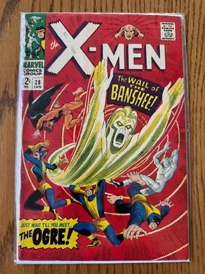 X-Men #28 (1967) First Appearance Of Banshee Marvel Comics • $115