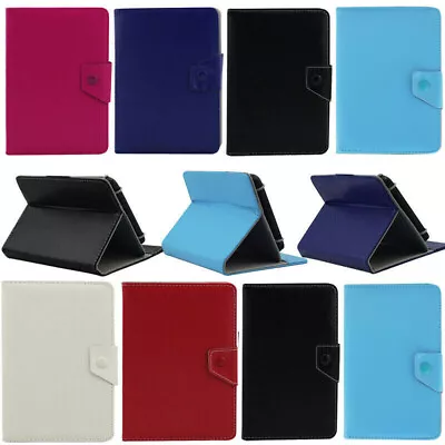 Slimshell Folio Case For Amazon Fire HD 7 8 10 Tablet Leather Stand Smart Cover • $9.89