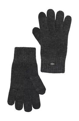 UGG Knit Tech Gloves Touchscreen Friendly One Size CHARCOAL New • $34.99