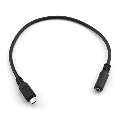 Micro USB Male To 3.5mm Female AUX Audio Wire Cord For Headset Adapter Active... • $12.19