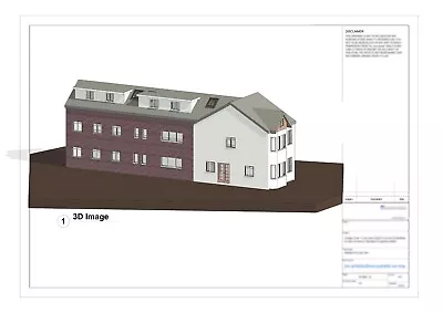 CAD Drafting Services For Architectural Blueprint Drawing Plans A3 Print & PDF • £99.99