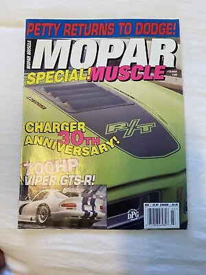 Mopar Muscle Magazine - Feb/Mar 1996 - 30th Anniversary Charger Issue Viper GTS • $3