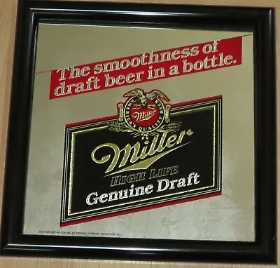 MGD - Miller High Life Beer Mirror  • $29.95