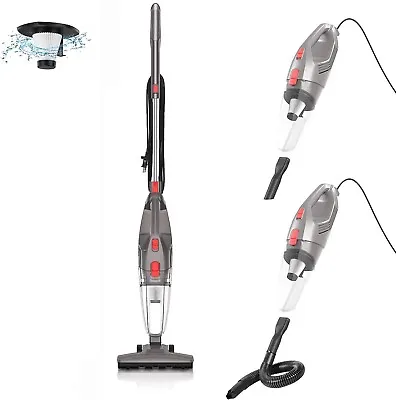 Moosoo Stick Vacuum Cleaner Lightweight Mop Corded Clean For Hard Floor  Carpet • $34.50