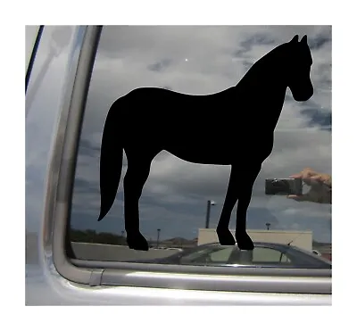 Quarter Horse Farm Equestrian - Car Vinyl Decal Window Sticker 50004 • $4.99