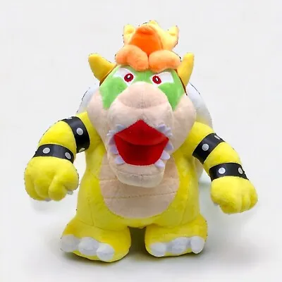 Super Mario Bros. Standing BOWSER Plush Toys Stuffed Animals Doll 10 Inches Toy • $17.50