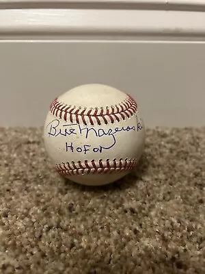 Bill Mazeroski AUTOGRAPHED Baseball HOF 01 JSA COA Pirates (Available In Bulk) • $35.99