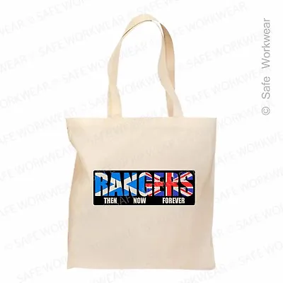 Large A4 Size Print Customised Cotton TOTE BAG Personalised Text - Logo - Photo • £4.99