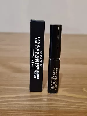 £15 • Buy Mac Liquidlast 24 Hour Waterproof Eyeliner - Point Black 2.5ml BNIB