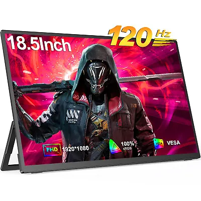 $339.99 • Buy 120Hz Portable Gaming Monitor 18.5  1080P Freesync Screen For Switch Xbox PS 5