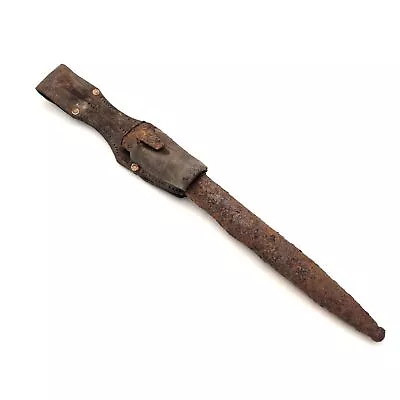 WW2 German Army K98 Scabbard With Leather Frog Original Battlefield Finds • $92.25