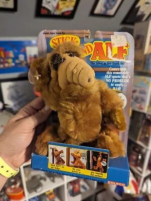 ALF 6  Stick Around Plush Toy W/Suction Cups 1988 New  • $35