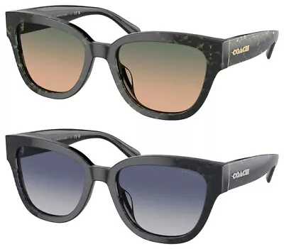 Coach Women's Rounded Cat Eye Sunglasses W/ Gradient Lens - HC8379F • $98.42