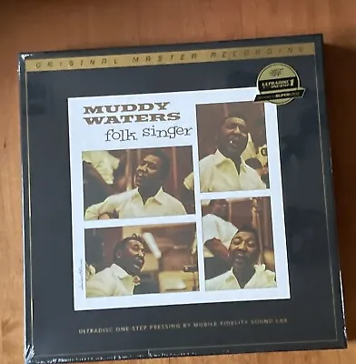 Muddy Waters Folk Singer One Step MOFI Vinyl New Mint Numbered Rare & OOP • $99.99