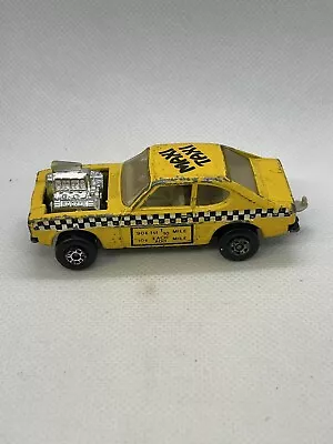 1973 Maxi Taxi Matchbox Superfast Lesney No. 72 Rolamatics 1:64 Diecast • $5