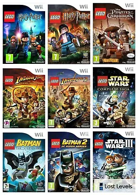 £5.97 • Buy Wii - Lego - Same Day Dispatched - Choose Your Game - VGC