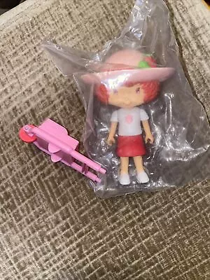 Strawberry Shortcake Figure Retro Mini Doll McDonalds Happy Meal Toy New In Bag • $3