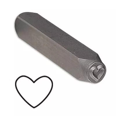 Vanadium Steel Tempered Stamp Punch Tool For Embellishing Metal Blanks & Clay • $8.30