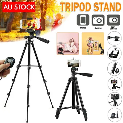 $17.59 • Buy Adjustable Camera Tripod Mount Stand Holder For IPhone 12 Pro XS MAX Samsung S10