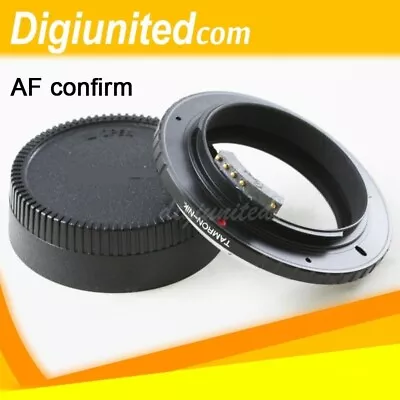 AF Confirm Tamron Adaptall 2 AD2 Lens To Nikon F Mount Adapter D600 D800 D7100 • £24