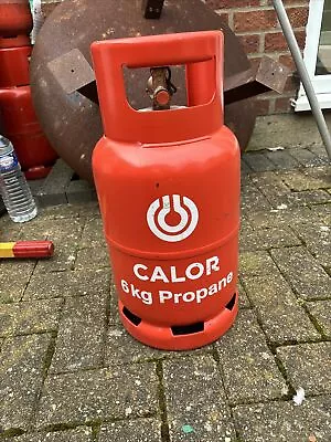 Full Calor Gas Bottle Propane 6kg • £60