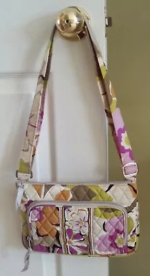 Vintage 2012 Vera Bradley Medium Crossbody With Attached Wallet Portobello Road • $22.49